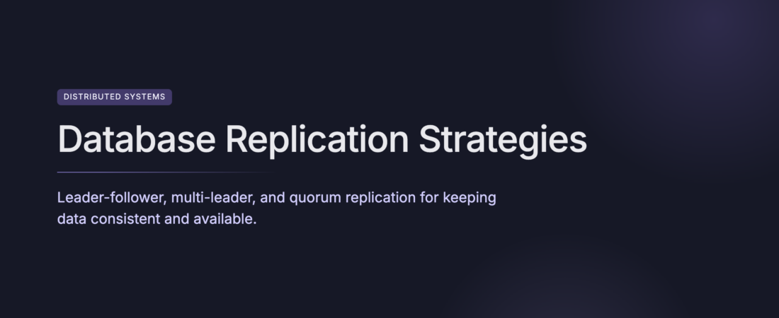 Database Replication Strategies for Distributed Systems